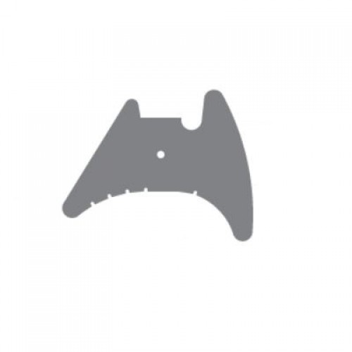 White Glazing Wedge Gasket/Seal Per Metre Option 2