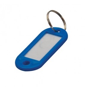 Key ID Tags (Assorted Colours) (12 Pack)