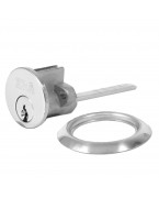 ERA 863 5-Pin Rim Cylinder Satin Silver ERA 863 5-Pin Rim Cylinder Satin Silver
