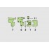 SI Siegenia FS-Portal Bi-Fold Guide Door Roller (for Carton C or D - PART 11)