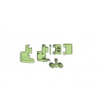 SI Siegenia FS-Portal Bi-Fold Door Hinge (Carton C) - BOTTOM SECTION