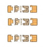 SI Siegenia FS-Portal Bi-Fold Door Hinge (Carton B)