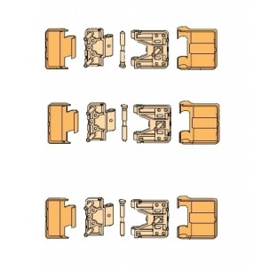 SI Siegenia FS-Portal Bi-Fold Door Hinge (Carton B) Cover Pack
