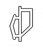 CE245 Bifold Door Gasket - 1 Metre