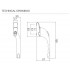 ProLinea Cranked Espagnolette Window Handle