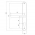 Farnham 68pz Inline Sprung Lever Lever Door Handle
