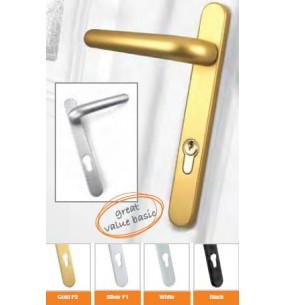 Ideal 92pz Door Handles (Silver)