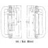 Pro Inline Patio Door Handles