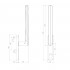 Harbour Stainless Steel Lift & Slide Handle Harbour Stainless Steel Lift & Slide Handle