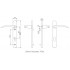Mila ProStyle Door Handle - Swept Lever PZ92
