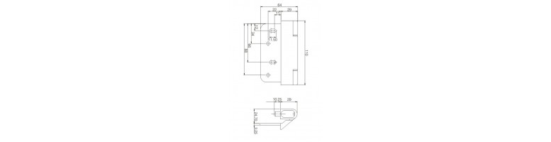 Composite Door Hinges