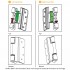 Haven Intelligent Strength 3D Adjustable Captured Door Hinge Pack – White