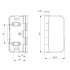 Mila Evolution Composite Door Hinge - 3 Pack