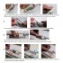 Trojan Patriot 3d Adjustable Flag Door Hinge 