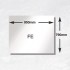 Replacement Flat Half uPVC Door Panel Insert FE