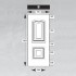Replacement uPVC Full Door Panel Insert B2
