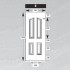 Replacement uPVC Full Door Panel Insert E3