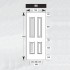 Replacement uPVC Full Door Panel Insert M1
