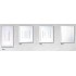 Replacement Half uPVC Door Panel Insert HP2