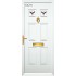 Inverted uPVC Full Door Panel Insert INA2