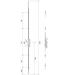 Mila Master 4 Roller Door Lock