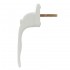 Aluminium Locking Window Handle White