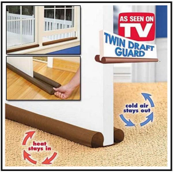 Aftermarket Worryfree iFCOW Twin Door Draft Dodger Guard Stopper