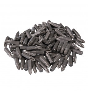 Phillips Cr-V Screwdriver Bits (PH2) (100 Pack)