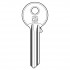 Silca UL054 6-Pin Cylinder Door Key Blank for Universal Cylinders