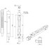 Nordan Timber Door Flush Bolt Nordan Timber Door Flush Bolt