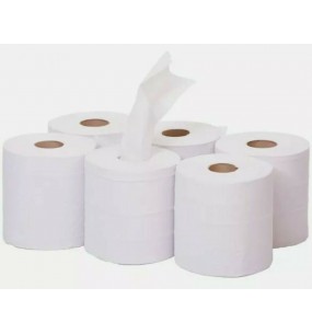6 PACK Tissue Paper Roll (2 Ply -175mm x 150m) (White)