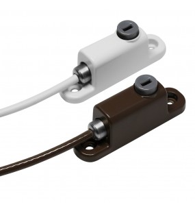 Lockable Cable Window Restrictor Lock (150mm) (White)