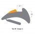 Tear-Off Glazing Wedge Gasket/Seal (50m)