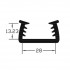 U-CHANNEL Glazing Gasket Sample Pack
