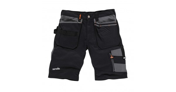 Scruffs Trade Shorts Black