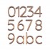 Sweet Door Numerals & Letters