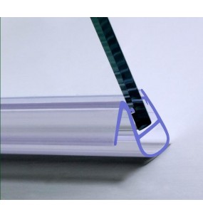 Bath Shower Screen Door Bubble Seal (4mm, 6mm, and 8mm)