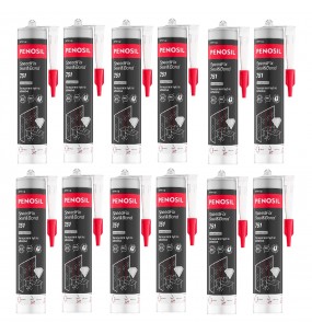 PENOSIL 751 Clear Hybrid Adhesive (12 x 290ml)