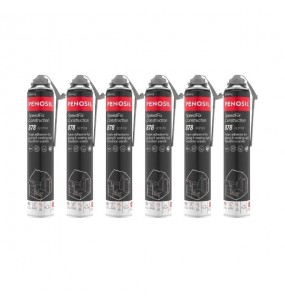 PENOSIL 878 SpeedFix Construction Foam (6 x 750ml)