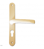 ASEC 70 Lever Lever UPVC Furniture - 270mm Backplate