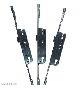 ASEC Lever Operated Latch & Deadbolt Modular Repair Lock Centre Case Kit (Timber Door)