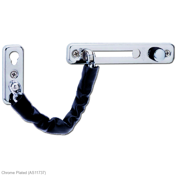 ASEC Sleeved Safety Door Chain