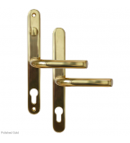 ASEC 68mm Lever UPVC Door Furniture With Snib