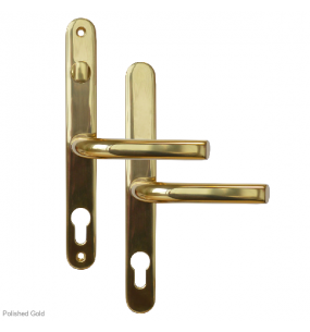 ASEC 68mm Lever UPVC Door Furniture With Snib