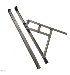 ASEC Restricted Top Hung Friction Hinge Pair 17mm