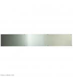 ASEC Kick Plate 150mm Height x 1.2mm Depth (SSS) Satin Stainless Steel