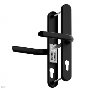 Sprung Lever Lever Multipoint Door Handles 68mm PZ 246mm Backplate 215mm Fixings Sprung Lever Lever Multipoint Door Handles 68mm PZ 246mm Backplate 215mm Fixings