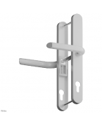 ASEC Evo Sprung Lever Lever Multipoint Door Handles 92mm PZ 270mm Backplate 240mm Fixings