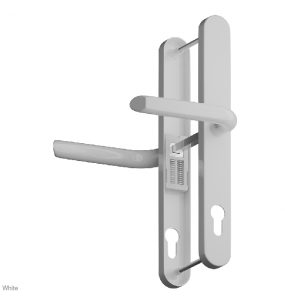 Sprung Lever Lever Multipoint Door Handles 92mm PZ 270mm Backplate 240mm Fixings Sprung Lever Lever Multipoint Door Handles 92mm PZ 270mm Backplate 240mm Fixings