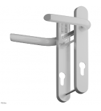 Sprung Lever Lever Multipoint Door Handles 92mm PZ 212mm Backplate 122mm Fixings Sprung Lever Lever Multipoint Door Handles 92mm PZ 212mm Backplate 122mm Fixings
